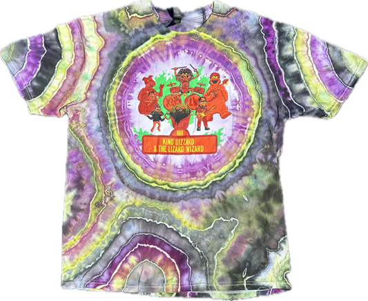 King Gizz Muppets Band Geode Ice Tie Dye ::XL::