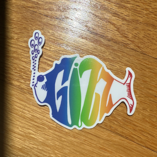 King Gizz Phish Mashup Vinyl Sticker