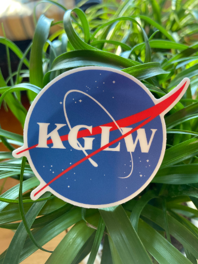 King Gizz KGLW Space N.A.SA Themed Vinyl Sticker