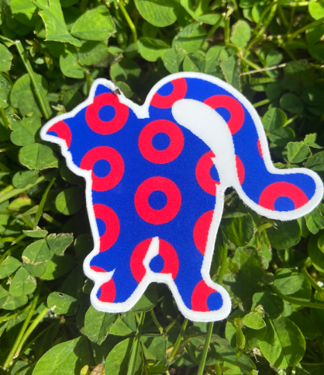 Donut Cat Butt Cat Phish Phan Vinyl Sticker