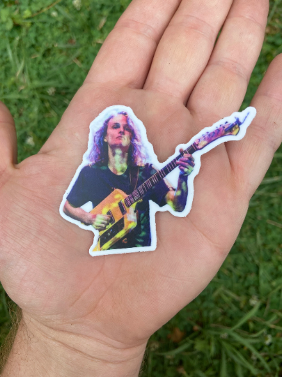 Stu Shreds King Gizzard Vinyl Sticker